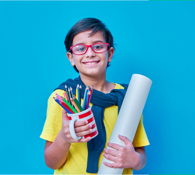 Paper plate dye sample showcasing our Dyes quality